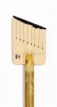 Tiryakiart Şaklı Bambu Kalem 40 mm