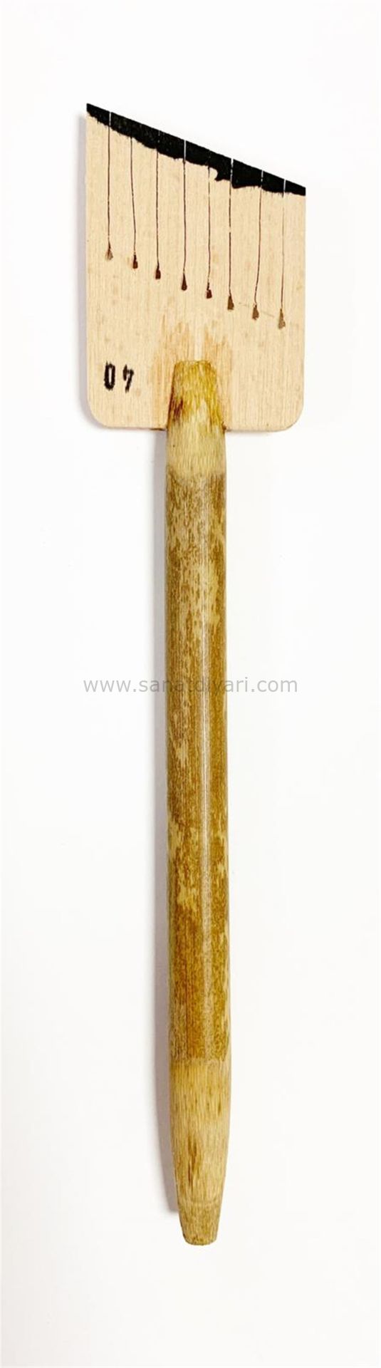 Tiryakiart Şaklı Bambu Kalem 40 mm