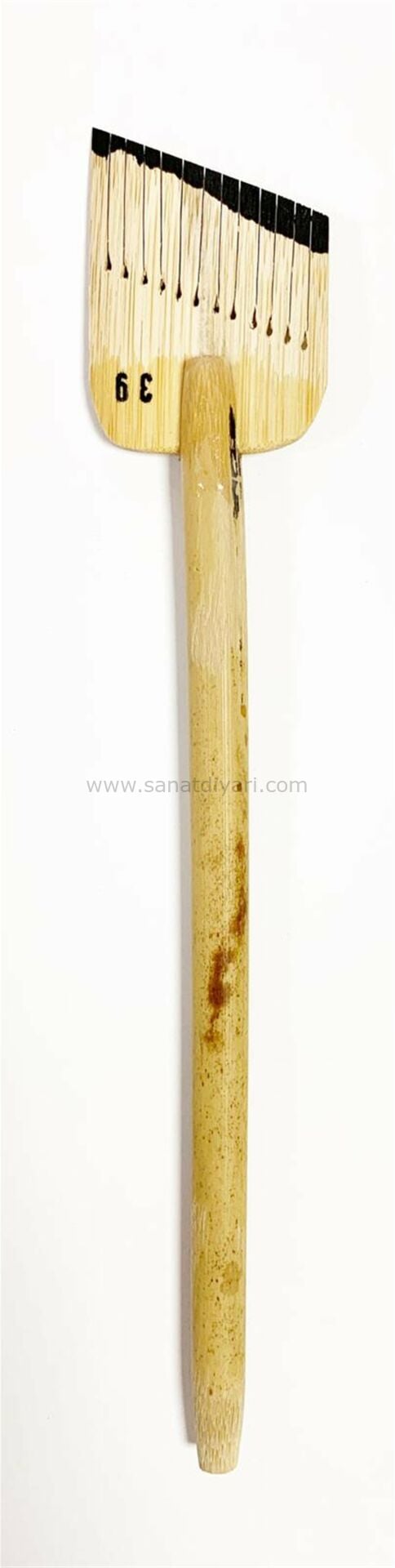 Tiryakiart Şaklı Bambu Kalem 39 mm