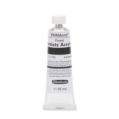 Schmincke 790 schminke payne's grey Primacryl Artist Akrilik Boya 35 ml Seri 1