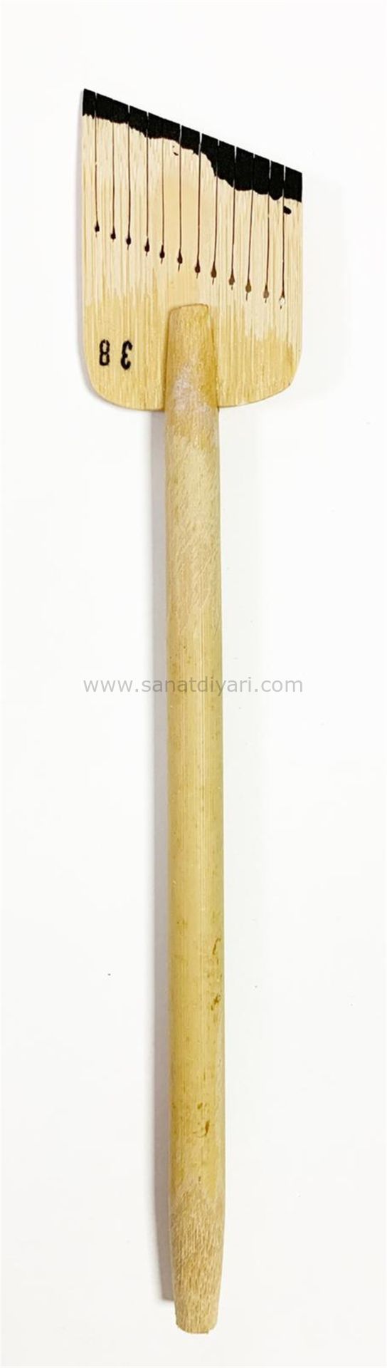 Tiryakiart Şaklı Bambu Kalem 38 mm