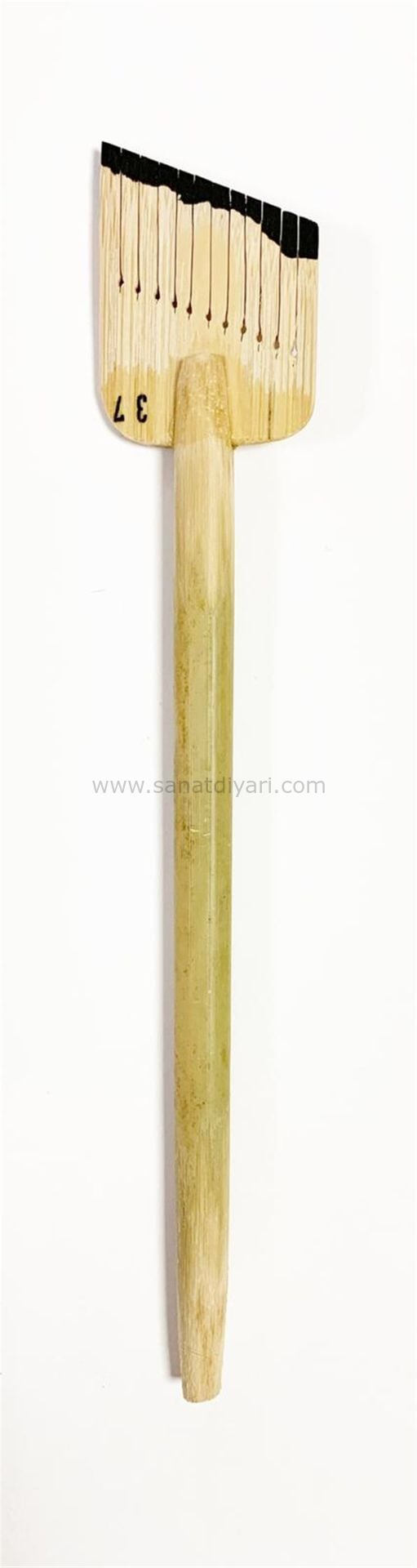 Tiryakiart Şaklı Bambu Kalem 37 mm