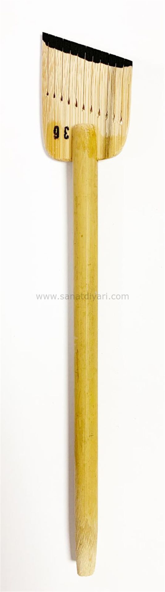 Tiryakiart Şaklı Bambu Kalem 36 mm