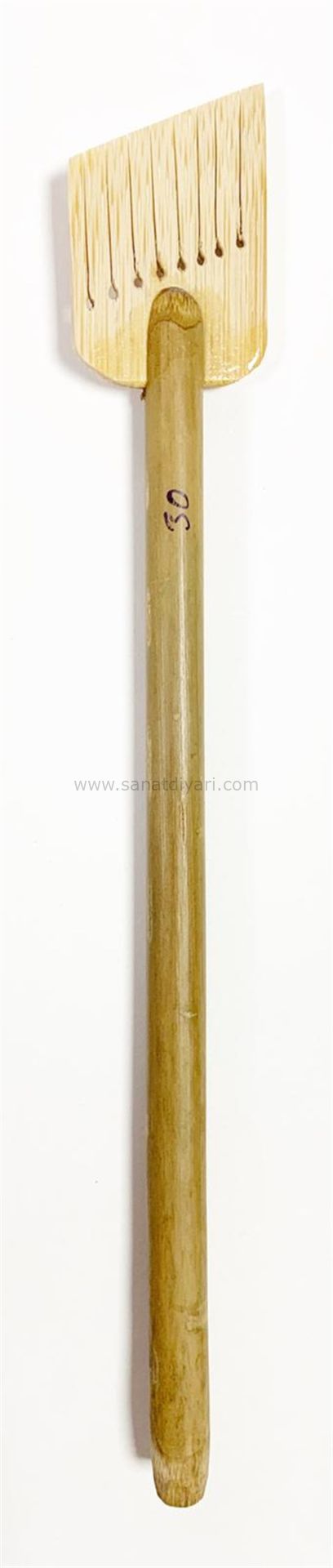 Tiryakiart Şaklı Bambu Kalem 30 mm