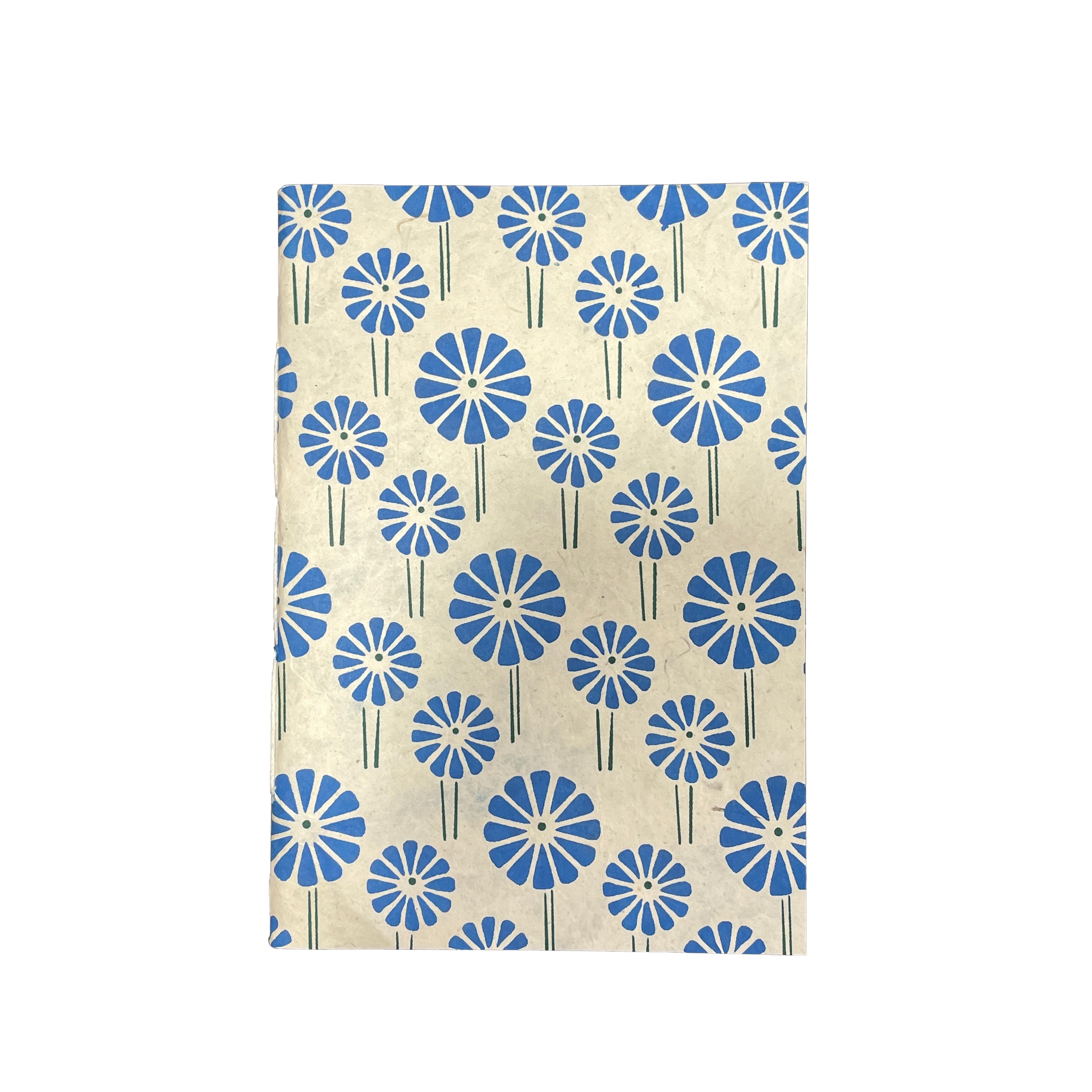 Tiryakiart El Yapımı Defter Journal Marguerite Serisi A6 36 yp 46 Aquamarine