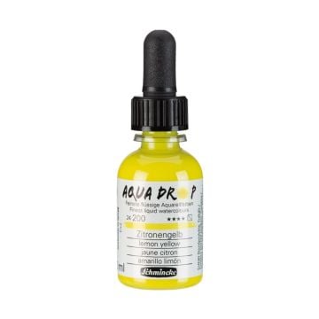 Schmincke Aqua Drop Sıvı Sulu Boya 200 Lemon Yellow 30 ml