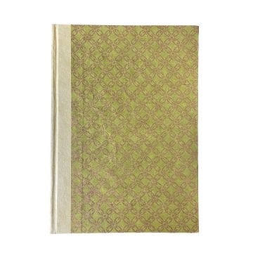 Tiryakiart El Yapımı Defter Circle Blossom Serisi 15x21 cm 80 yp 59 Olive/Copper