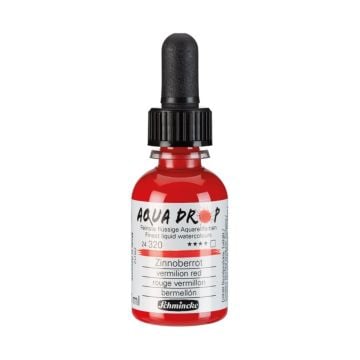 Schmincke Aqua Drop Sıvı Sulu Boya 320 Vermilion Red 30 ml