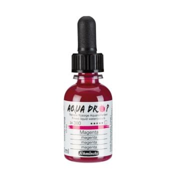 Schmincke Aqua Drop Sıvı Sulu Boya 380 Magenta 30 ml
