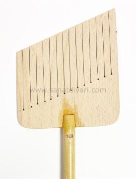 Tiryakiart Şaklı Bambu Kalem 120 mm