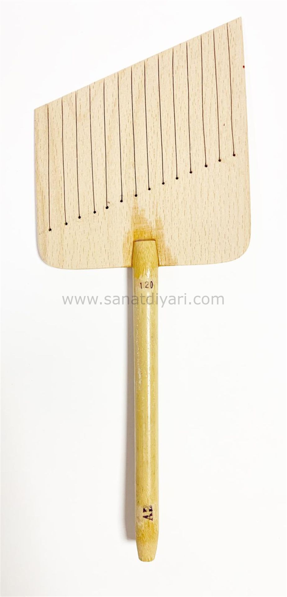 Tiryakiart Şaklı Bambu Kalem 120 mm