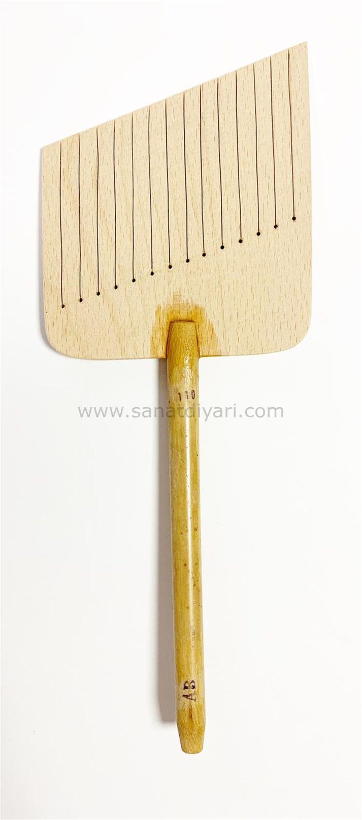 Tiryakiart Şaklı Bambu Kalem 110 mm