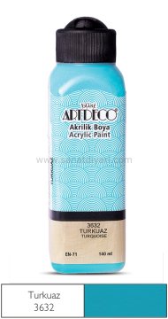 ARTDECO AKRİLİK BOYA 140 ML TURKUAZ 3632