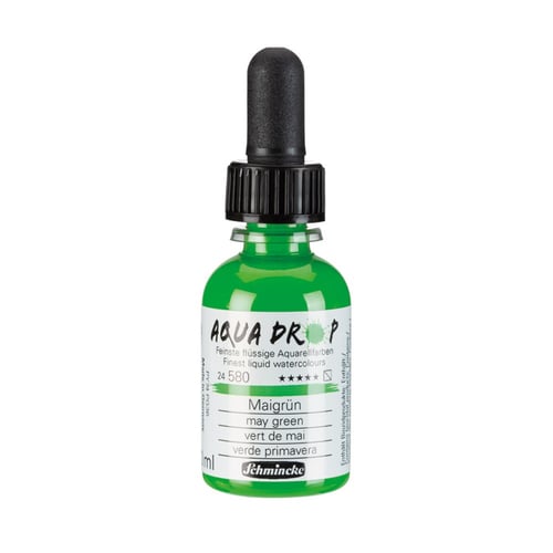 Schmincke Aqua Drop Sıvı Sulu Boya 580 May Green 30 ml