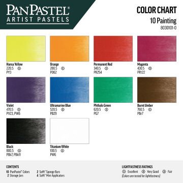 PanPastel 10 - PAINTING SET