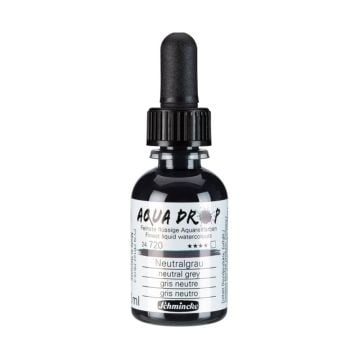 Schmincke Aqua Drop Sıvı Sulu Boya 720 Neutral Grey 30 ml
