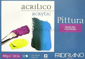 Fabriano Pittura Akrilik Boya Defteri 25x35 cm 400 gr