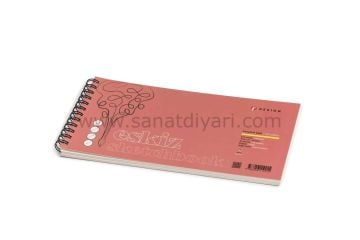 FDESİGN ESKİZ DEFTERİ 11X21 CM 90 GR 60 SYF ÇİZGİSİZ