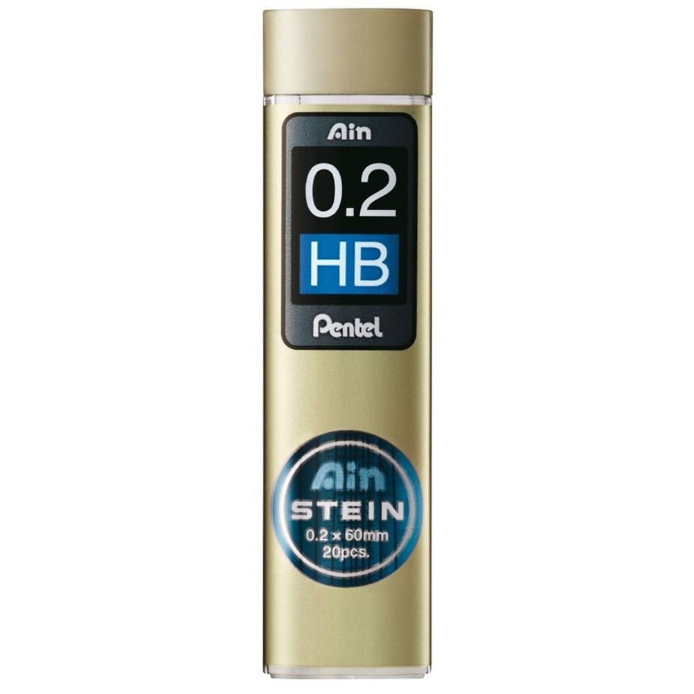 Pentel Ain Stein Yedek Uç 0.2 mm HB 20'li