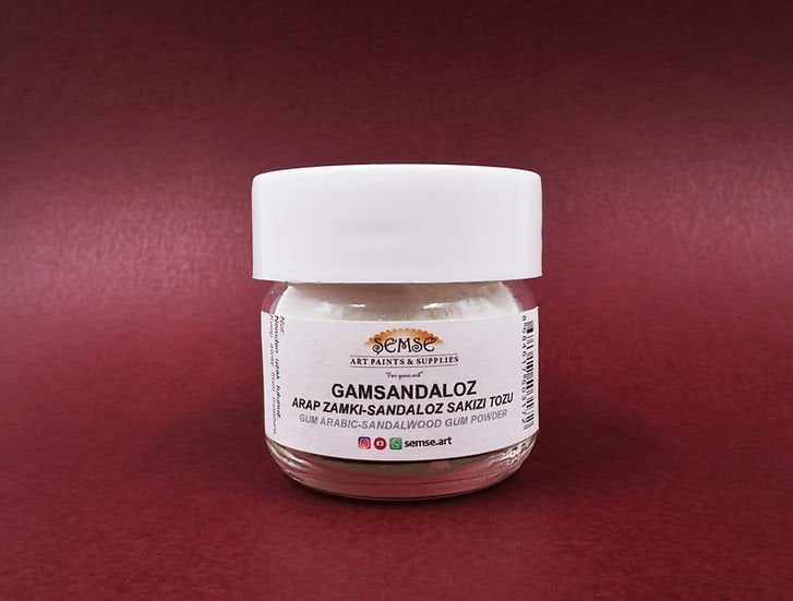 ŞemseArt Gamsandaloz Arap Zamkı Sandaloz Sakızı Tozu