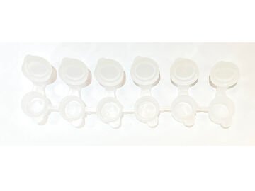 6'Lı Plastik Kapaklı Hokka (3 mm)