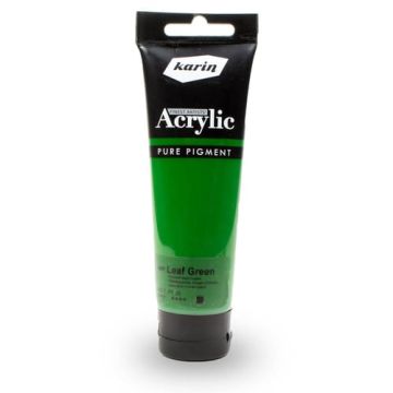 karin artist akrilik boya 120 ml 1567 leaf green