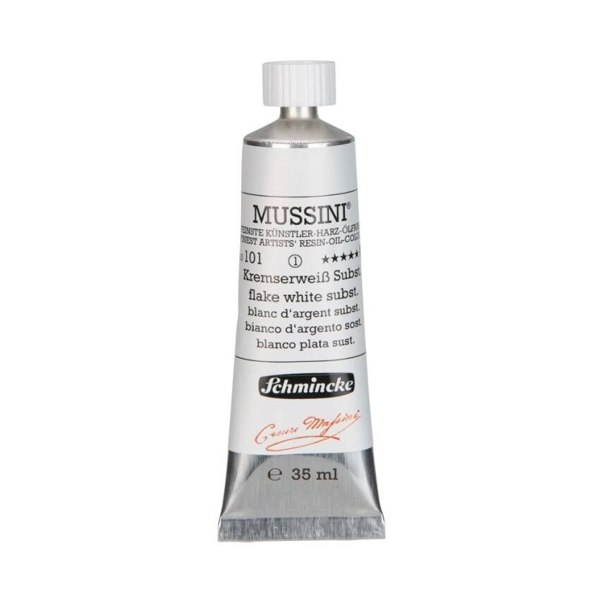 Schmincke Mussini Artist Yağlı Boya 35 ml 101 Flake White Subst. Seri 1