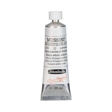 Schmincke Mussini Artist Yağlı Boya 35 ml 101 Flake White Subst. Seri 1