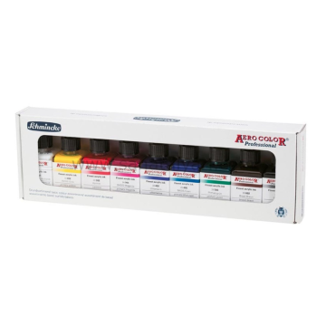 Schmincke Aerocolor Akrilik Mürekkep Set 9x28 ml 81108