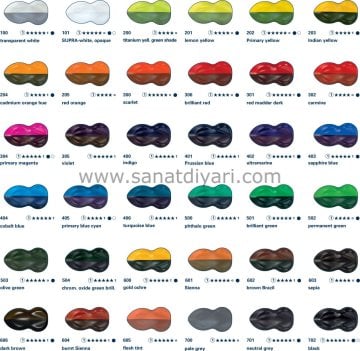 Schmincke Aerocolor Akrilik Mürekkep Set 9x28 ml 81108