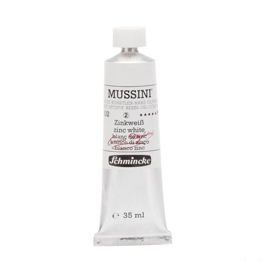 Schmincke Mussini Artist Yağlı Boya 35 ml 102 Zinc White Seri 2