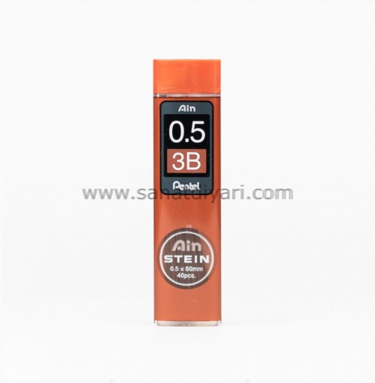 Pentel Ain Stein Yedek Uç 0.5 mm 3B 40'lı