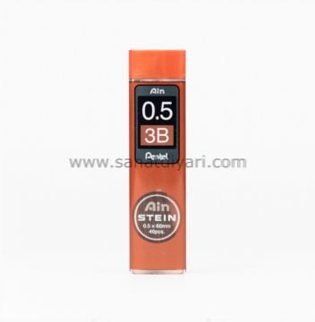 Pentel Ain Stein Yedek Uç 0.5 mm 3B 40'lı