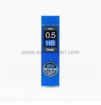 Pentel Ain Stein Yedek Uç 0.5 mm HB 40'lı MAVİ PAKET