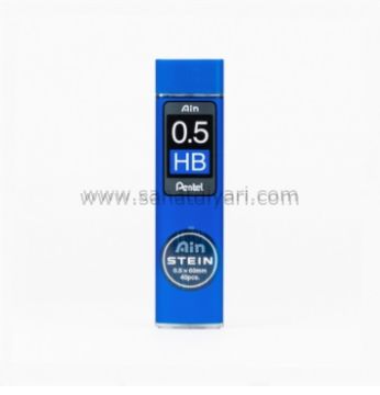 Pentel Ain Stein Yedek Uç 0.5 mm HB 40'lı MAVİ PAKET