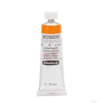 Schmincke Mussini Artist Yağlı Boya 35 ml 223 Indian Yellow Seri 3