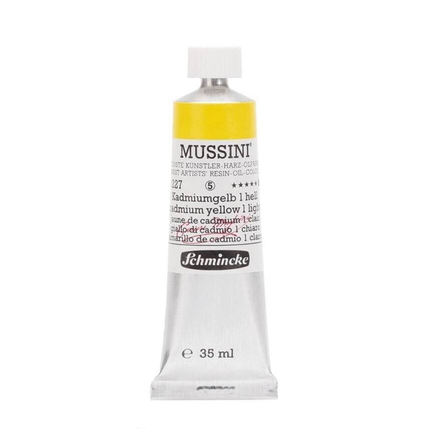 Schmincke Mussini Artist Yağlı Boya 35 ml 227 Cadmium Yellow 1 Light Seri 5