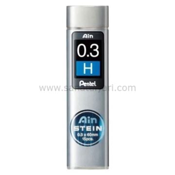 Pentel Ain Stein Yedek Uç 0.3 mm H 15'li