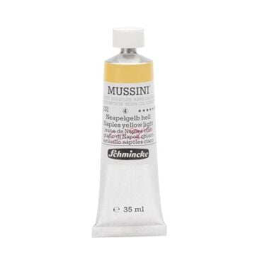Schmincke Mussini Artist Yağlı Boya 35 ml 231 Naples Yellow Light Seri 4