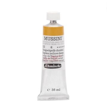 Schmincke Mussini Artist Yağlı Boya 35 ml 232 Naples Yellow Deep Seri 4