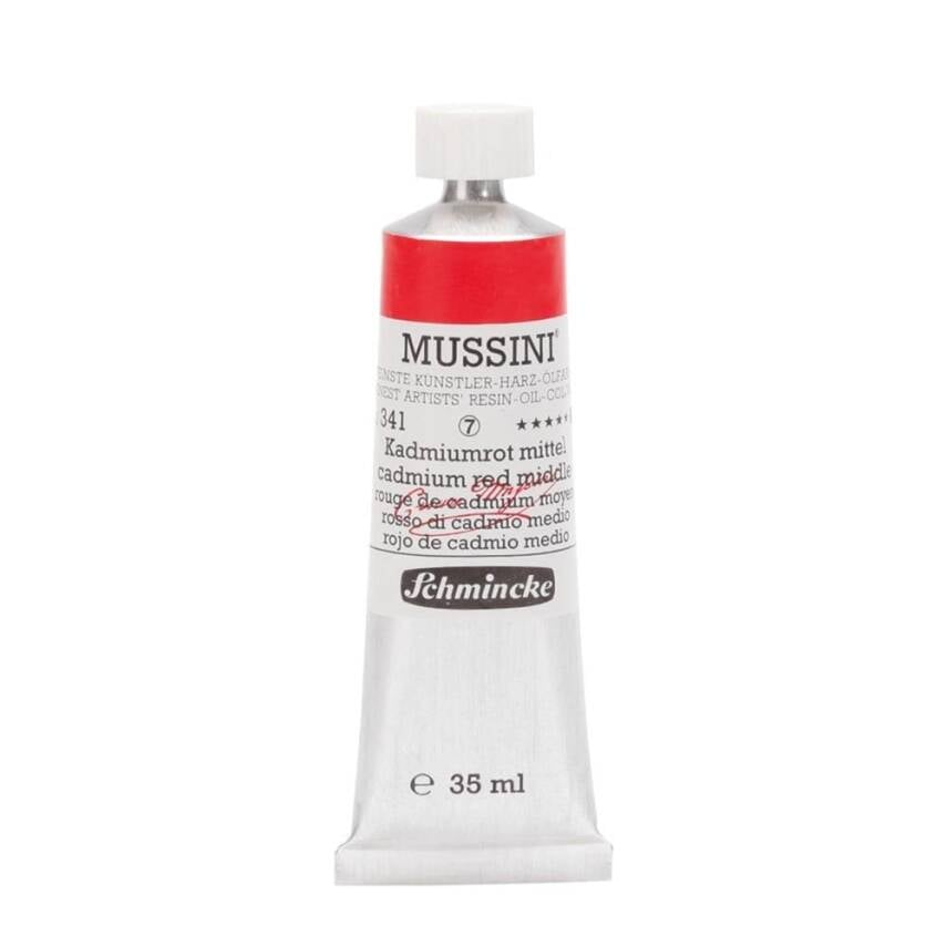 Schmincke Mussini Artist Yağlı Boya 35 ml 341 Cadmium Red Middle Seri 6