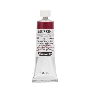 Schmincke Mussini Artist Yağlı Boya 35 ml 343 Madder Root Hue Seri 3