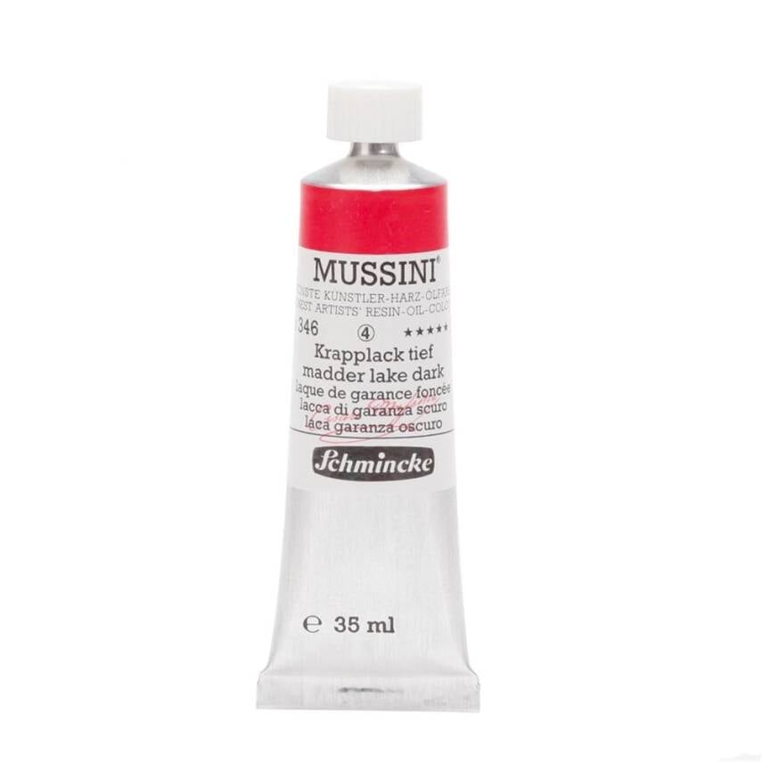 Schmincke Mussini Artist Yağlı Boya 35 ml 346 Madder Lake Dark Seri 4