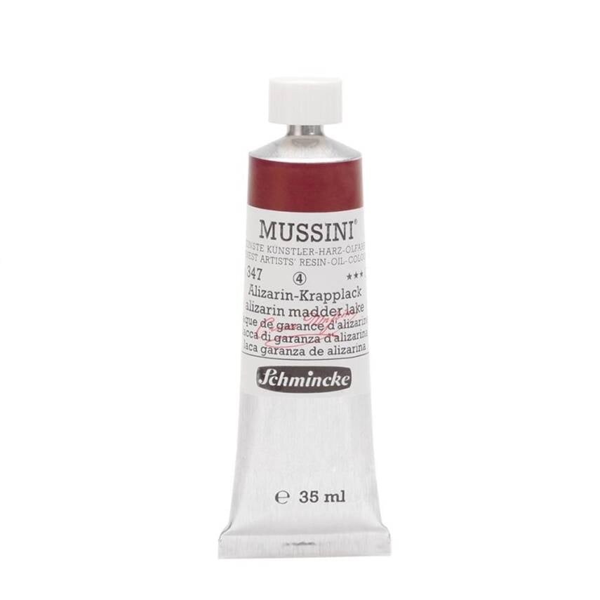 Schmincke Mussini Artist Yağlı Boya 35 ml 347 Alizarin Madder Lake Seri 4