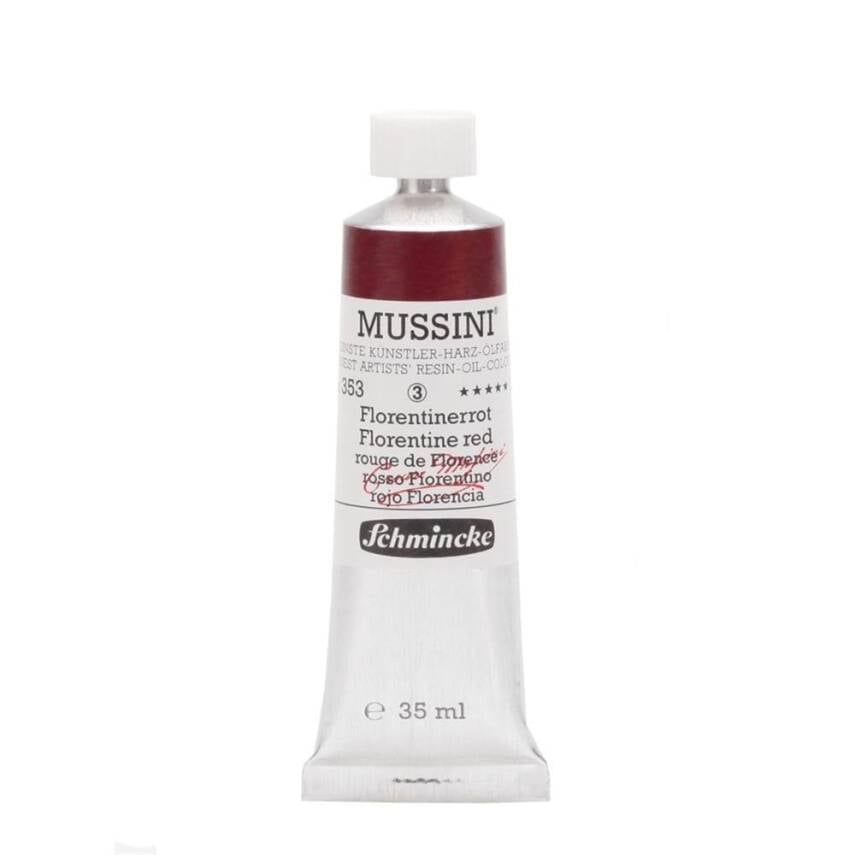 Schmincke Mussini Artist Yağlı Boya 35 ml 353 Florentine Red Seri 3
