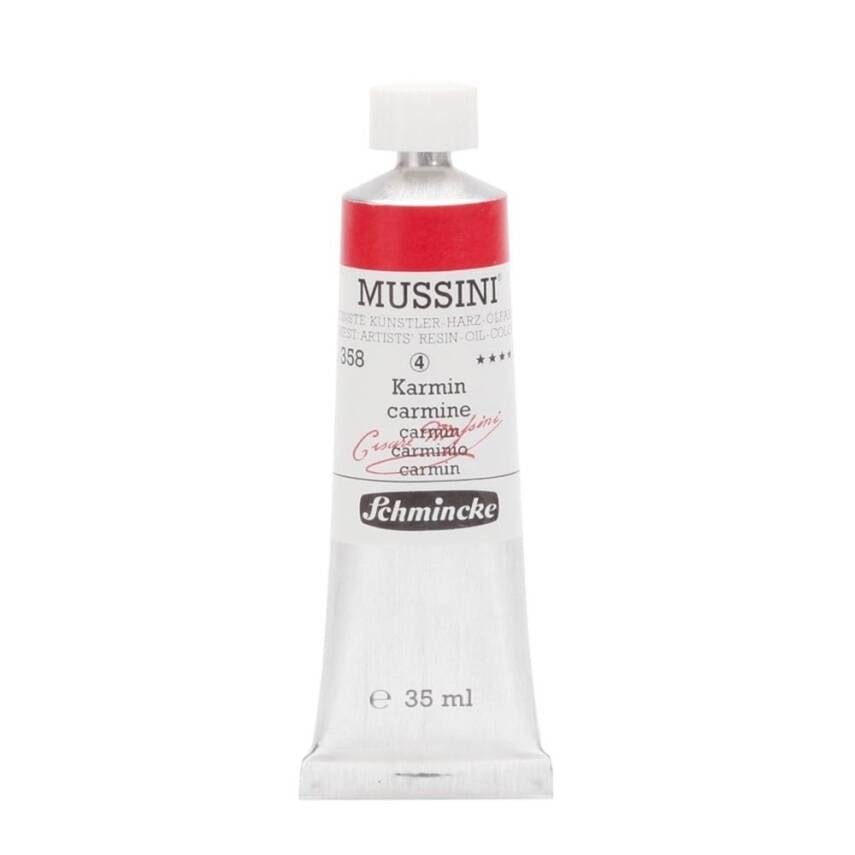 Schmincke Mussini Artist Yağlı Boya 35 ml 358 Carmine Seri 4