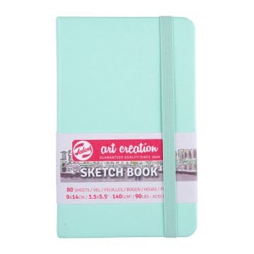 Talens Art Creation Sketch Book 9x14 cm Fresh Mint Eskiz Defteri 80 Yaprak 140 g