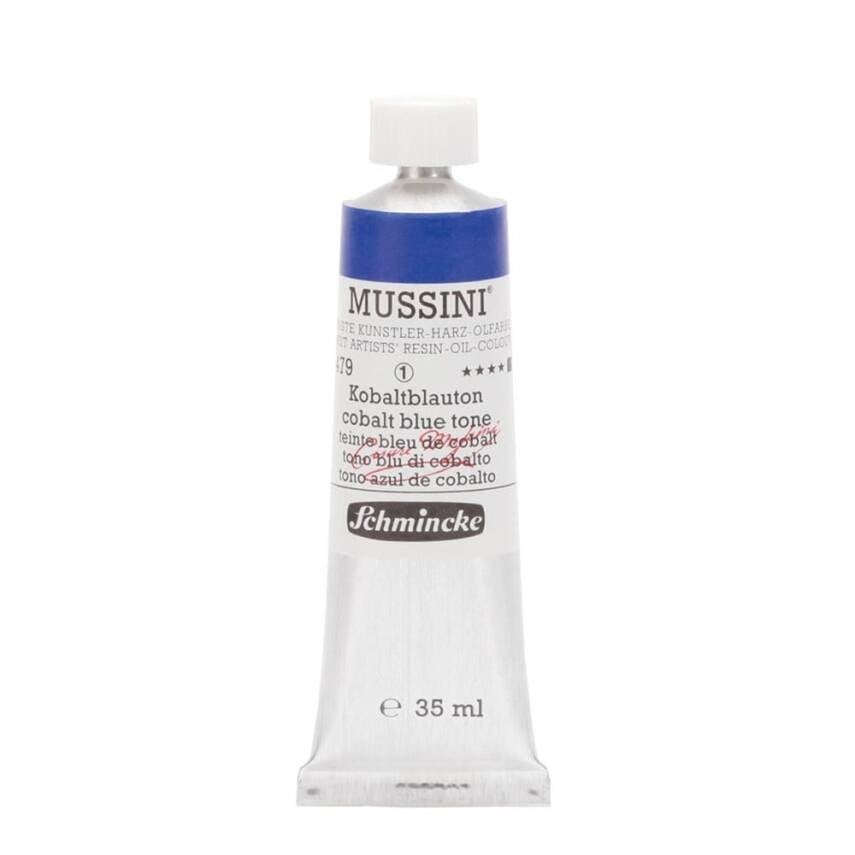 Schmincke Mussini Artist Yağlı Boya 35 ml 479 Cobalt Blue Hue Seri 1
