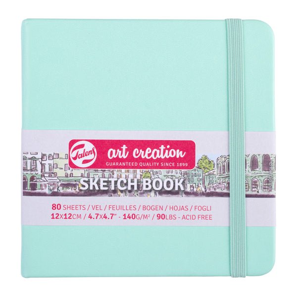 Talens Art Creation Sketch Book 12x12 cm Fresh Mint Eskiz Defteri 80 Yaprak 140 g