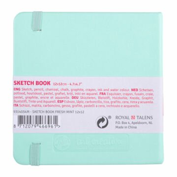 Talens Art Creation Sketch Book 12x12 cm Fresh Mint Eskiz Defteri 80 Yaprak 140 g